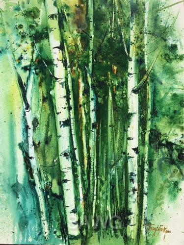 Into the Forest I Go by Tracy Lynn Ross