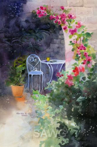 Coffee on the Porch by Ellen Fountain
