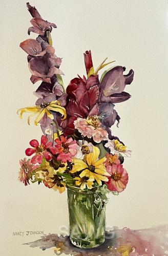 Heidi's Bouquet by Nancy Johnson