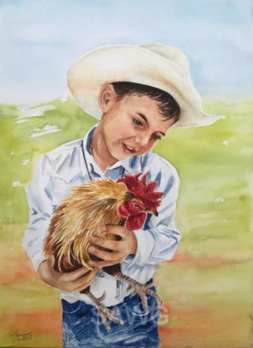 Blue's Rooster by Summer Celeste