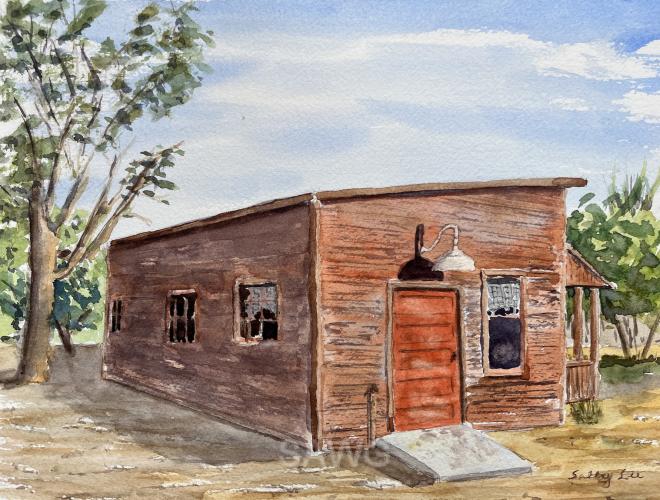 The Bunkhouse at Agua Caliente by Sally Lee