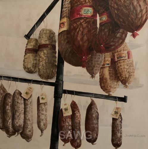 Sausages by Jennifer Clark