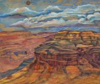 Point Sublime on Plywood by Kat Manton-Jones