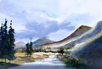 In the Sierras by Loisanne Keller