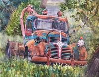 Dodge Wrecker by Tracy Lynn Ross