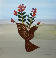 Festive Hummingbird II by Cindy Engquist