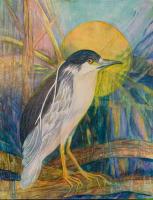 Night Heron by Joy Ellsworth