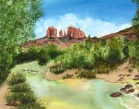 Cathedral Rock by Sue Emer