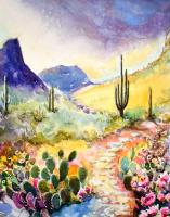 Desert Trail by Victoria Wills