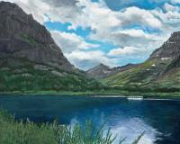 Cruisin' in Style at Glacier by Joyce Timson