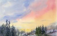 Winter Dawn by Loisanne Keller