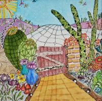 Backyard Tangle by Judy Constantine