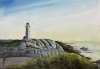 Peggy's Cove Light by Susan Anderson