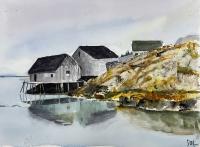 Nova Scotia Harbor by Susan Anderson