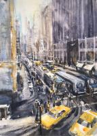 Yellow Cabs by Ray Goodrow